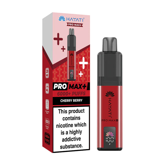 Hayati Pro Max Plus – 6000 Puffs (Pre-Filled Pod Kit, Rechargeable)